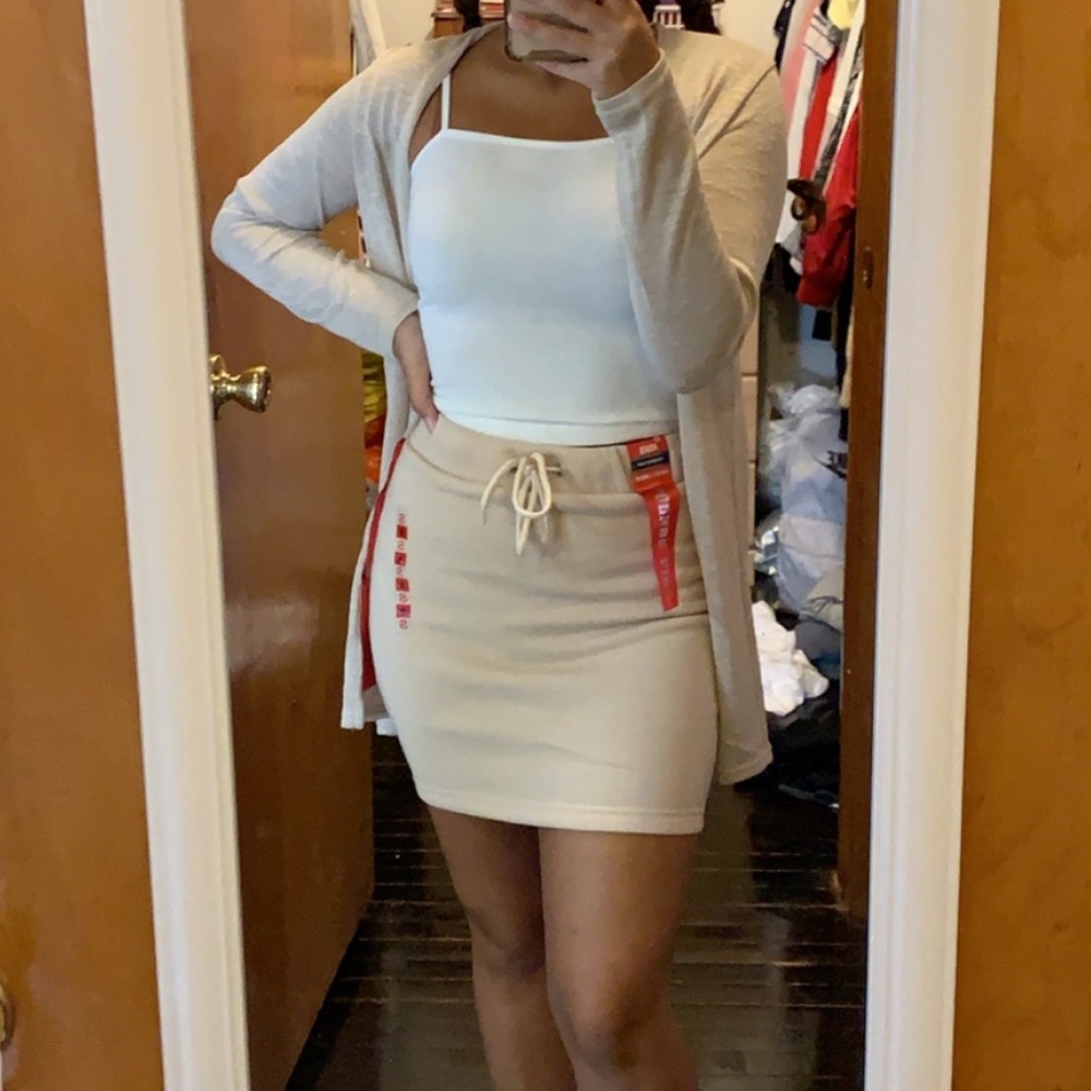 Fleece Mini Skirt